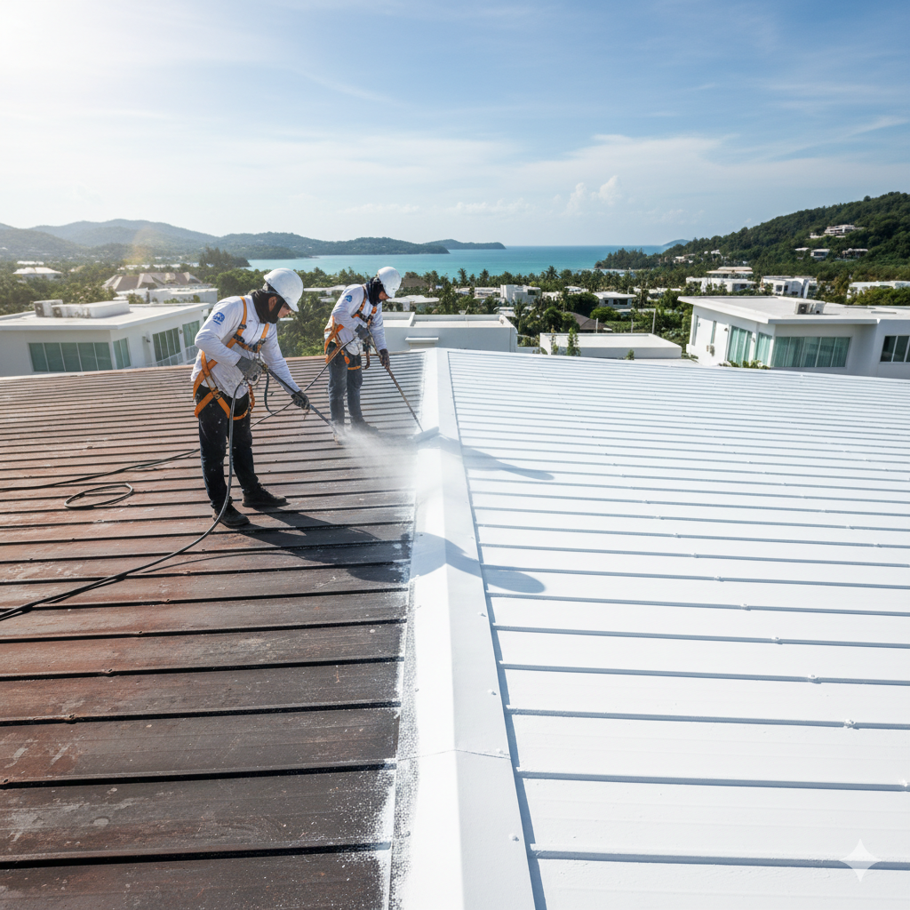 นวัตกรรมการพ่นสีหลังคากันความร้อน ช่วยลดอุณหภูมิในบ้านได้จริงหรือ?